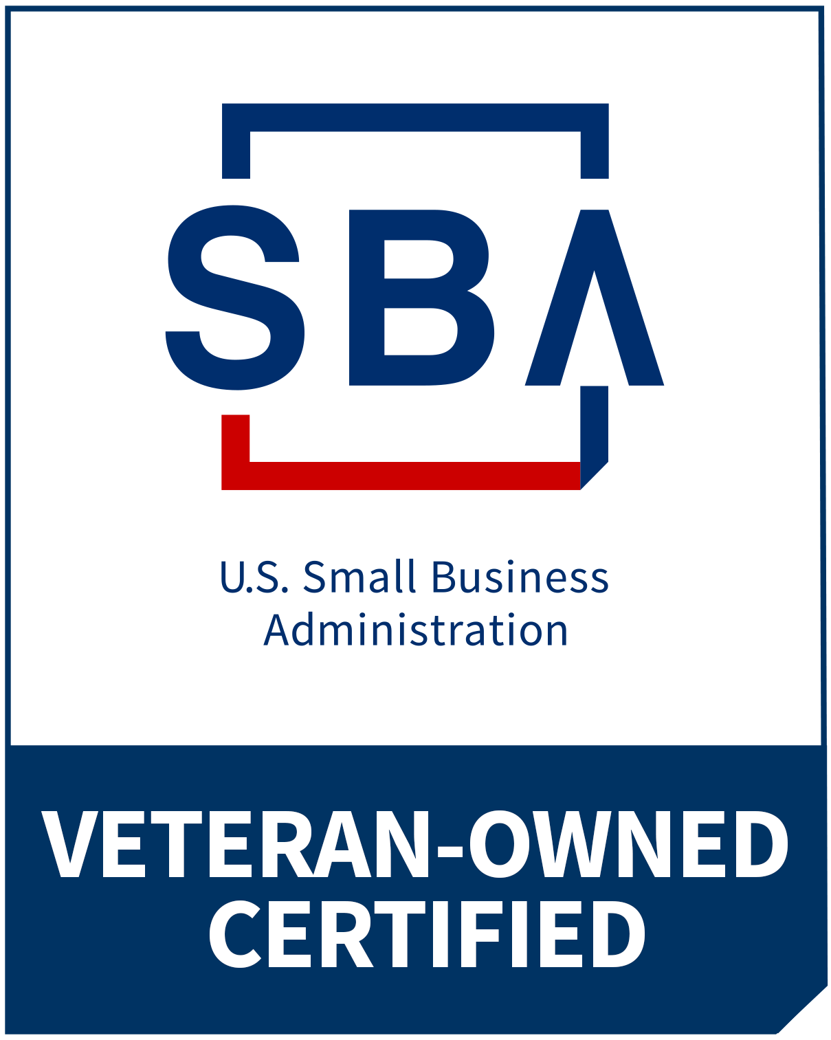 SBA Certified Veteran Owned Business Logo